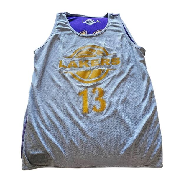 Score Authentic Apparel Los Angeles Lakers reversible jersey adult small - Picture 2 of 8
